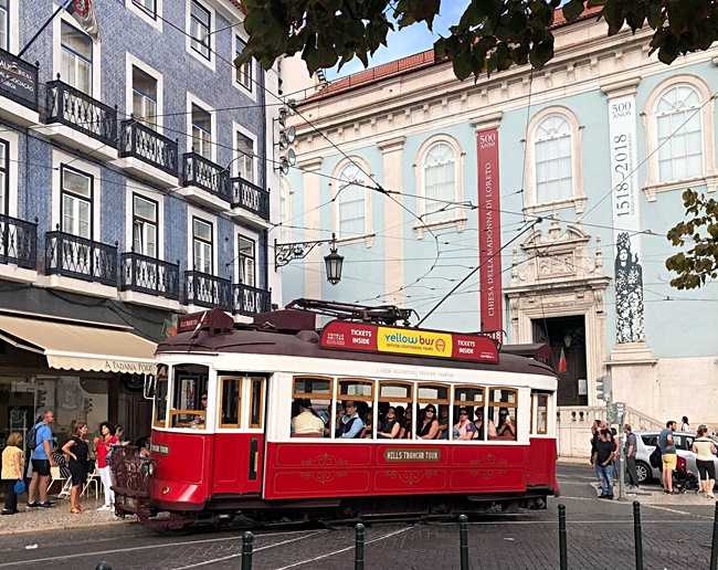 The trams of Lisbon