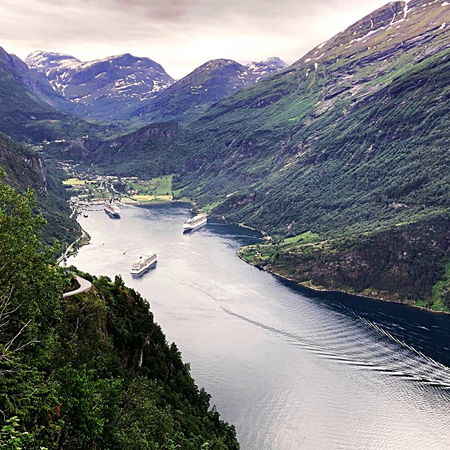 The fjords of Norway